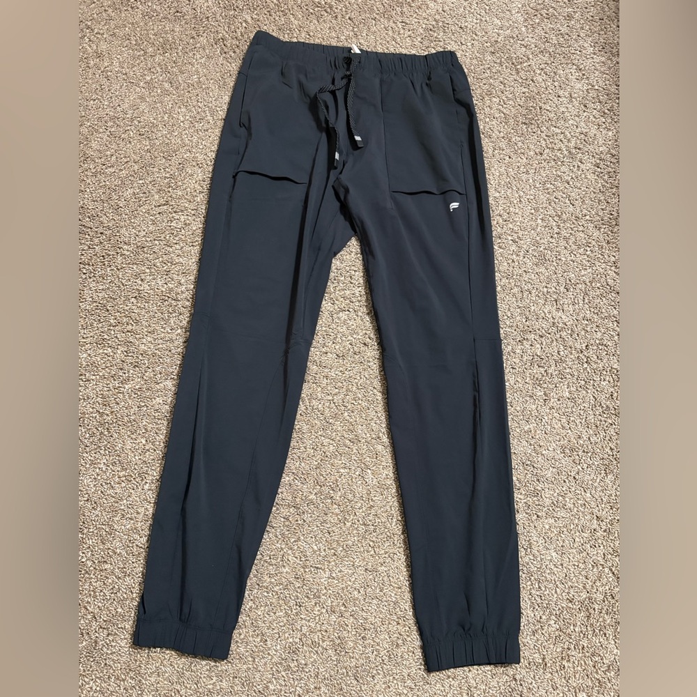 Fabletics The One Black Drawstring Joggers - image 2